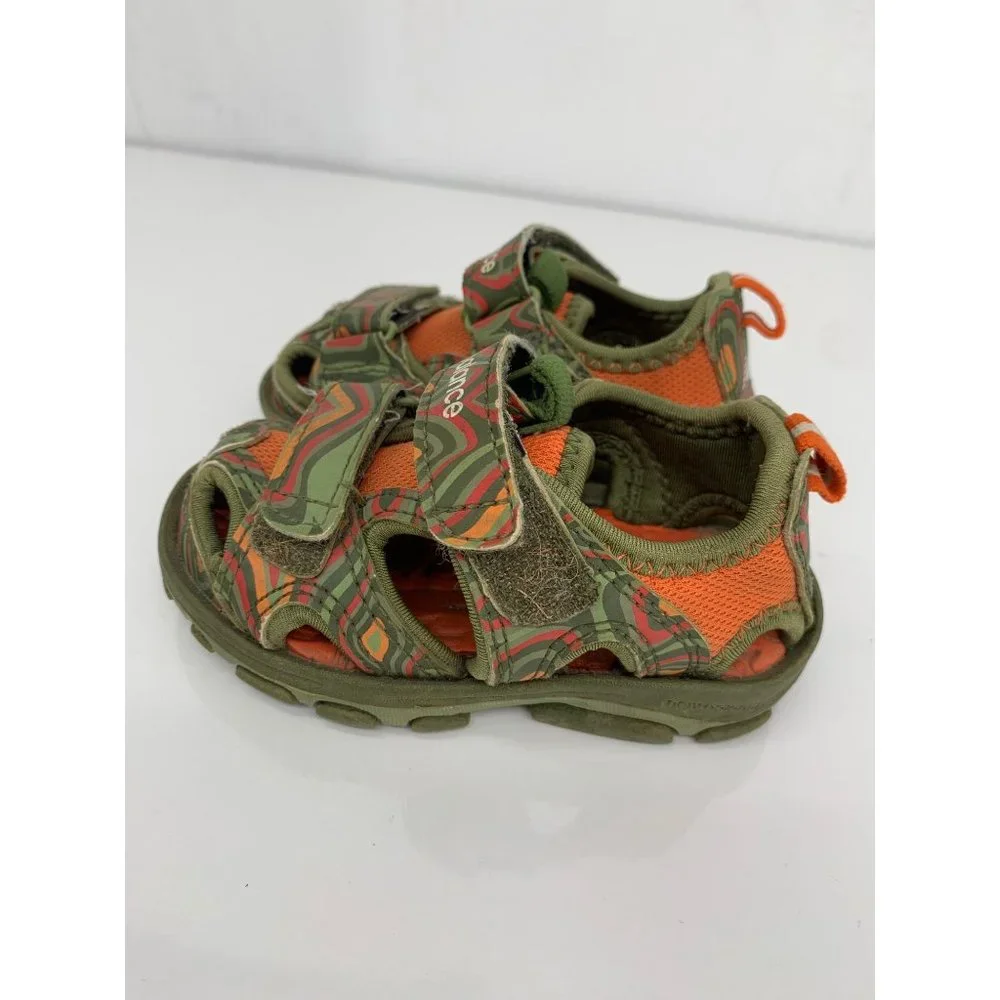 New Balance Toddler Boys Poolside Sandals No Size Tag Looks like 3
